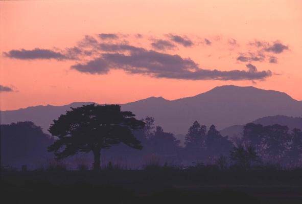 Sunset in Yonezawa